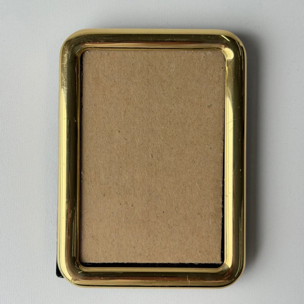 Vintage‎ Gold Picture Frame 3.5x5 Gold Classic Rounded Edge Cottage French